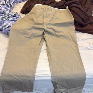 Pair of red kap work pants size 54 by 30